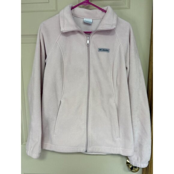 Columbia Tested Tough in Pink Fleece Jacket, Women's Large - Picture 1 of 9